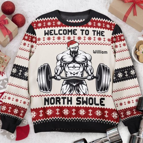 Fitness-Gymer-Welcome-To-The-North-Swole-Personalized-Ugly-Sweater1.jpg